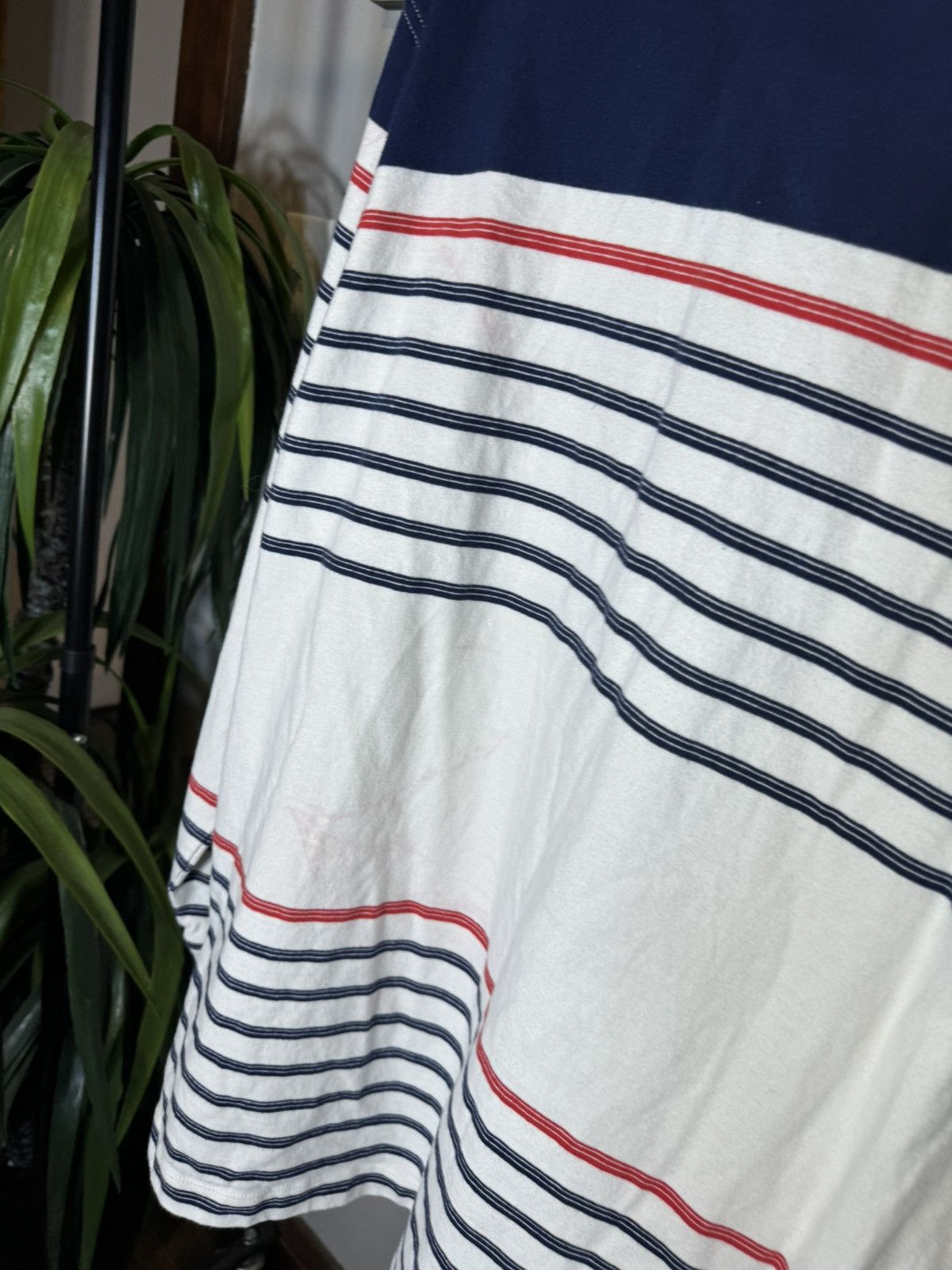 Lands' End × Vintage Vintage Lands End Striped Rugby Size US XL / EU 56 / 4 - 7 Thumbnail