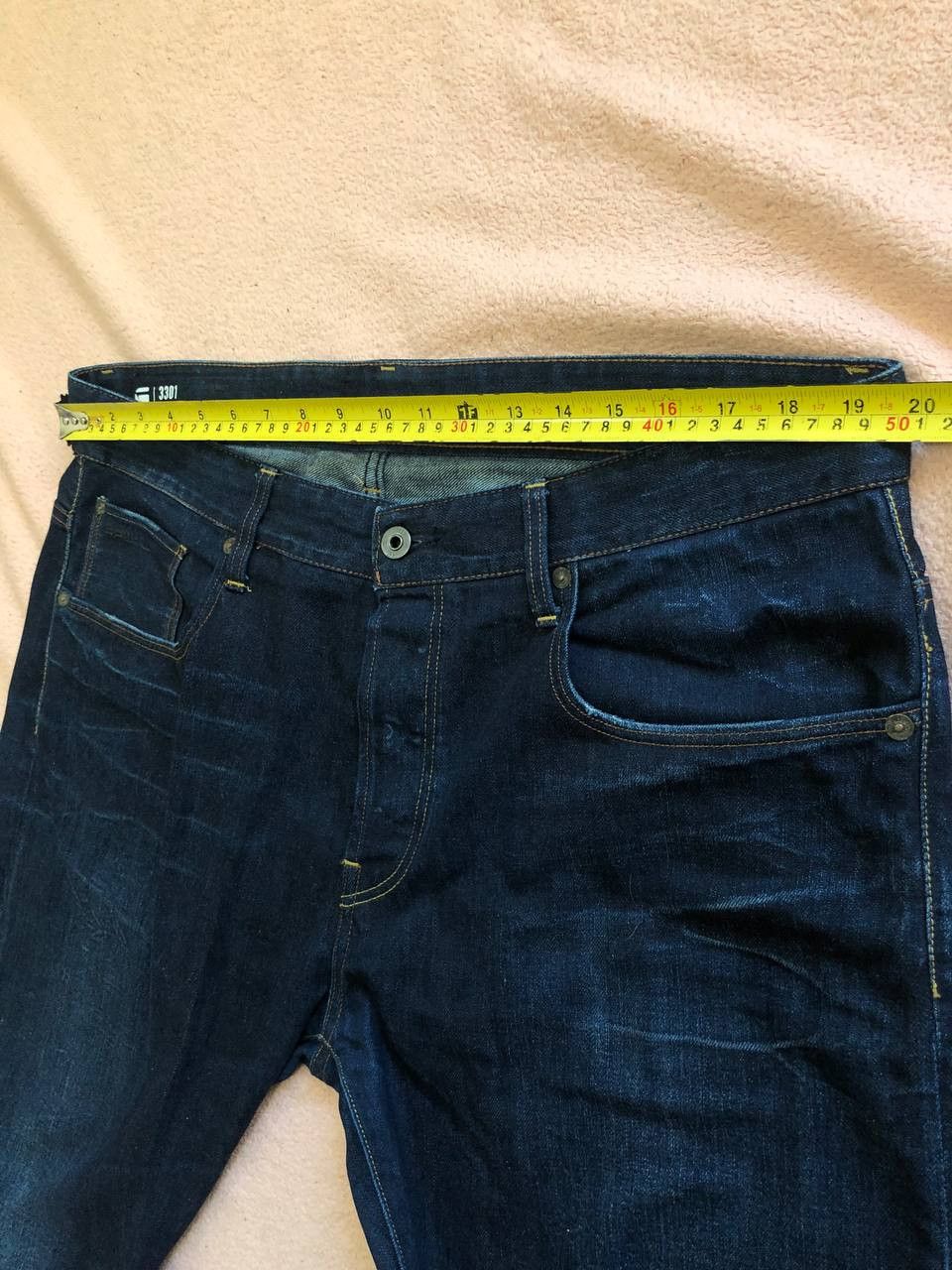 G-Star G STAR 3301 LOOSE FIT Vintage Wash Jeans W38 L32 Size US 38 / EU 54 - 11 Thumbnail
