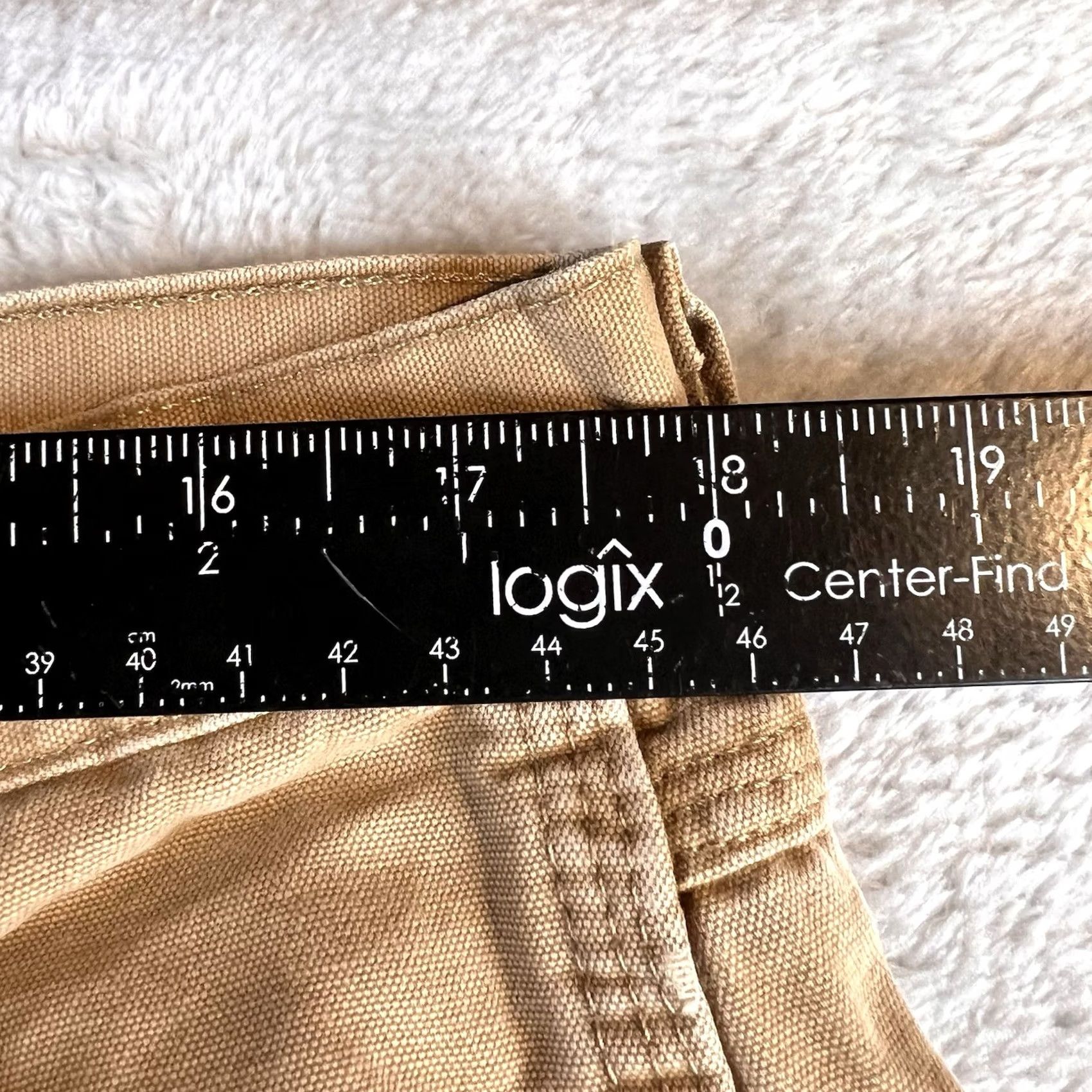 Wrangler VINTAGE? Wrangler Carpenter Pants Mens 36x34 Khaki 94LSWAO Denim Cotton Workwear Pockets Jeans Relaxed Straight Mens 36x32- ReadCURRENT Size US 36 / EU 52 - 4 Thumbnail