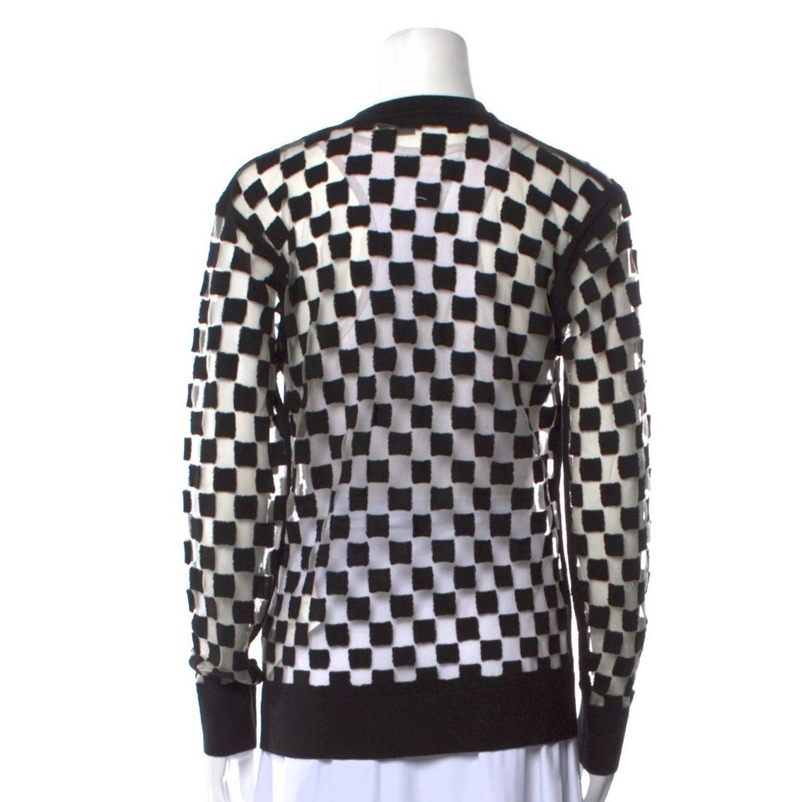 Alexander Wang ALEXANDER WANG Printed Crew Neck Sweater Size: XS Size XS / US 0-2 / IT 36-38 - 2 Thumbnail