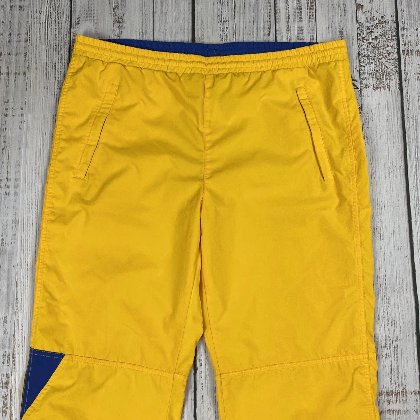 Timberland VTG Timberland Pants Hike Jogger Mens M Yellow 80s Atlantis Collection GORPCORE Wind Resistant Lightweight Size US 31 - 2 Thumbnail