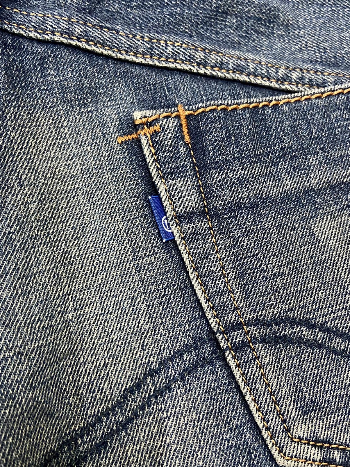 Japanese Brand × Nonnative NONNATIVE SELVEDGE DISTRESSED JEANS Size US 33 - 16 Thumbnail