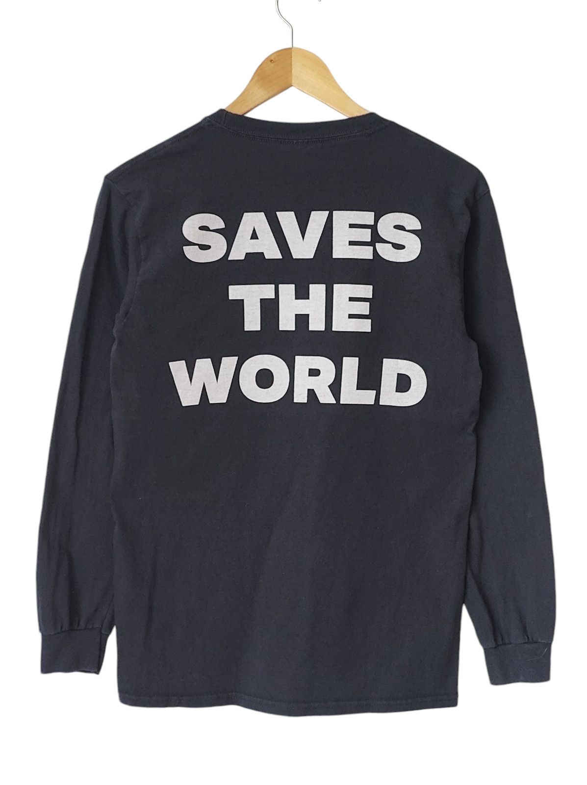 Band Tees × Vintage Muna Saves the World 2019 Promo Longsleeve Katie Gavin Size US S / EU 44-46 / 1 - 2 Thumbnail