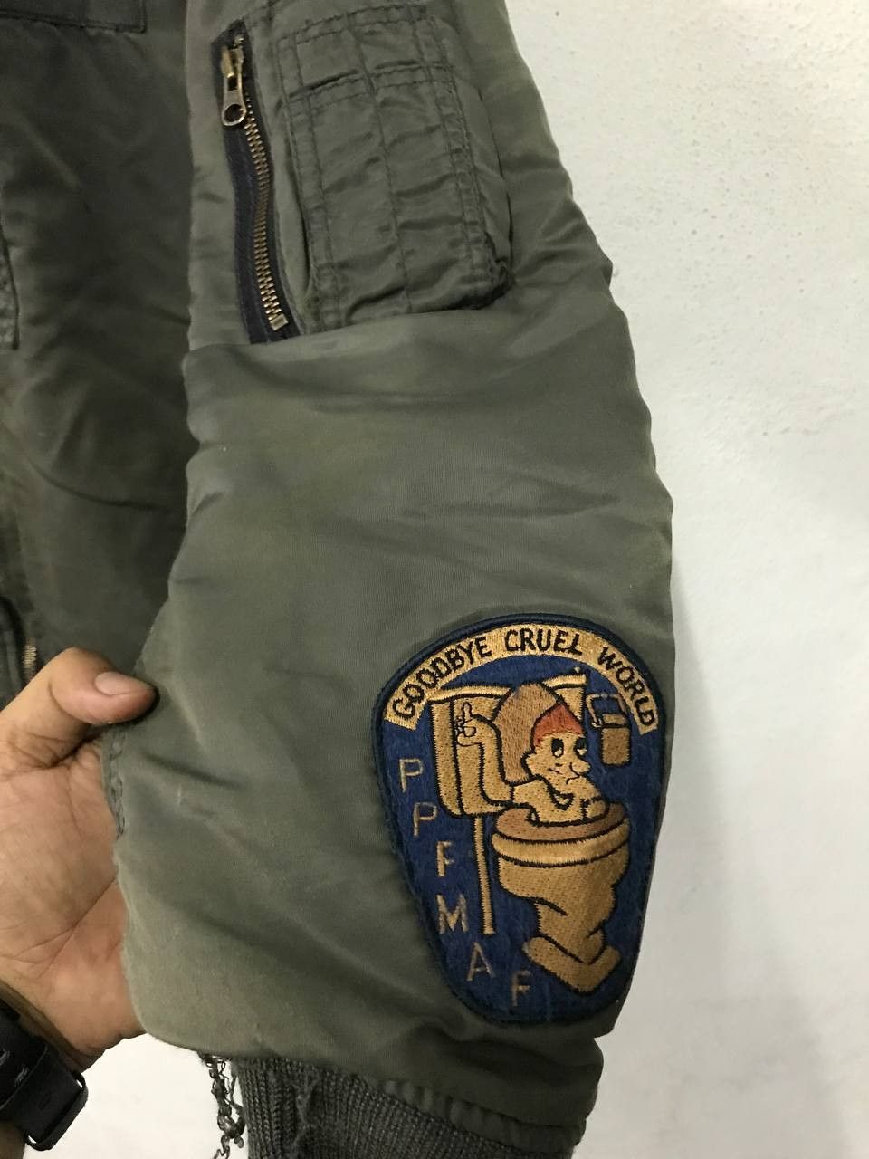 PPFM × Vintage PPFM REVERSIBLE BOMBER JACKET RARE ITEM Size US M / EU 48-50 / 2 - 7 Thumbnail