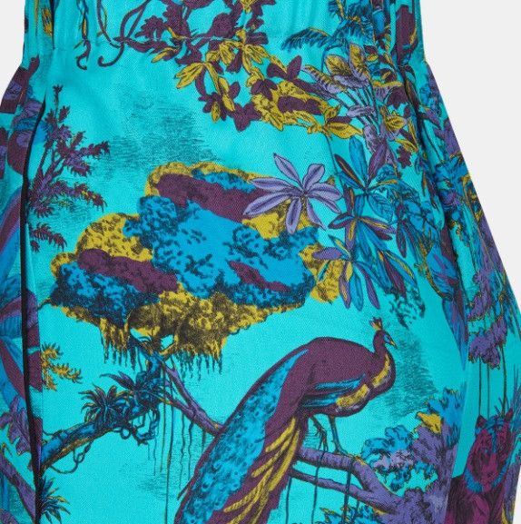Dior o1w1db10824 Dior Chez Moi Pant in Multicolor Size 25" / US 0 / IT 36 - 3 Thumbnail