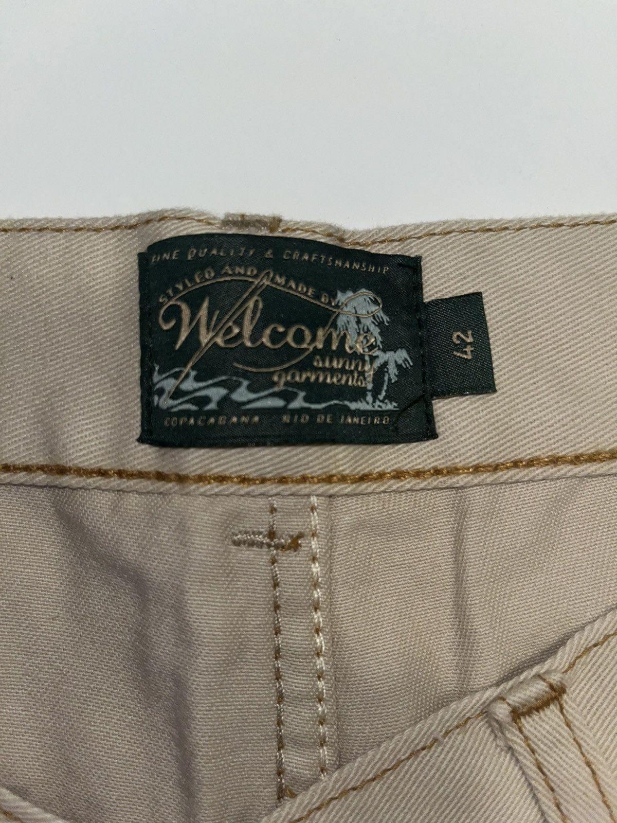 Other WelcomeSunnyGarments Beige/Cream Safari Shorts Size US 32 / EU 48 - 6 Thumbnail