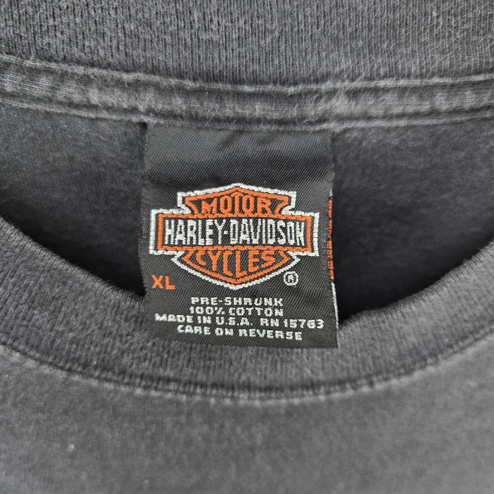 Harley Davidson Vintage Harley Davidson Shirt XL Skagit Biker Washington Y2K Size US XL / EU 56 / 4 - 4 Thumbnail