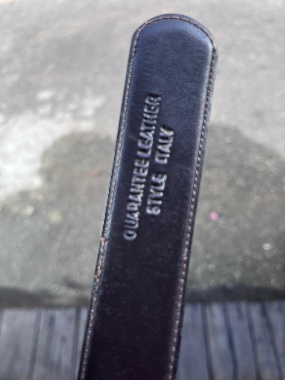 Alfred Dunhill Vintage Dunhill Leather Belt Size 32 - 11 Thumbnail