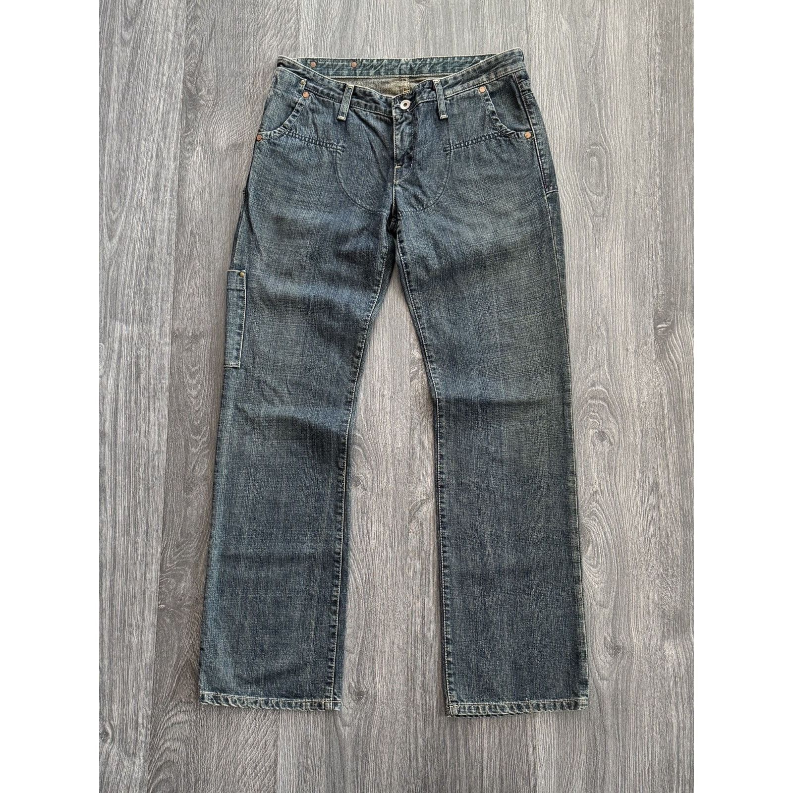 G-Star Y2K VIntage G-Star Grainy Texture Jeans Size US 32 / EU 48 - 1 Thumbnail