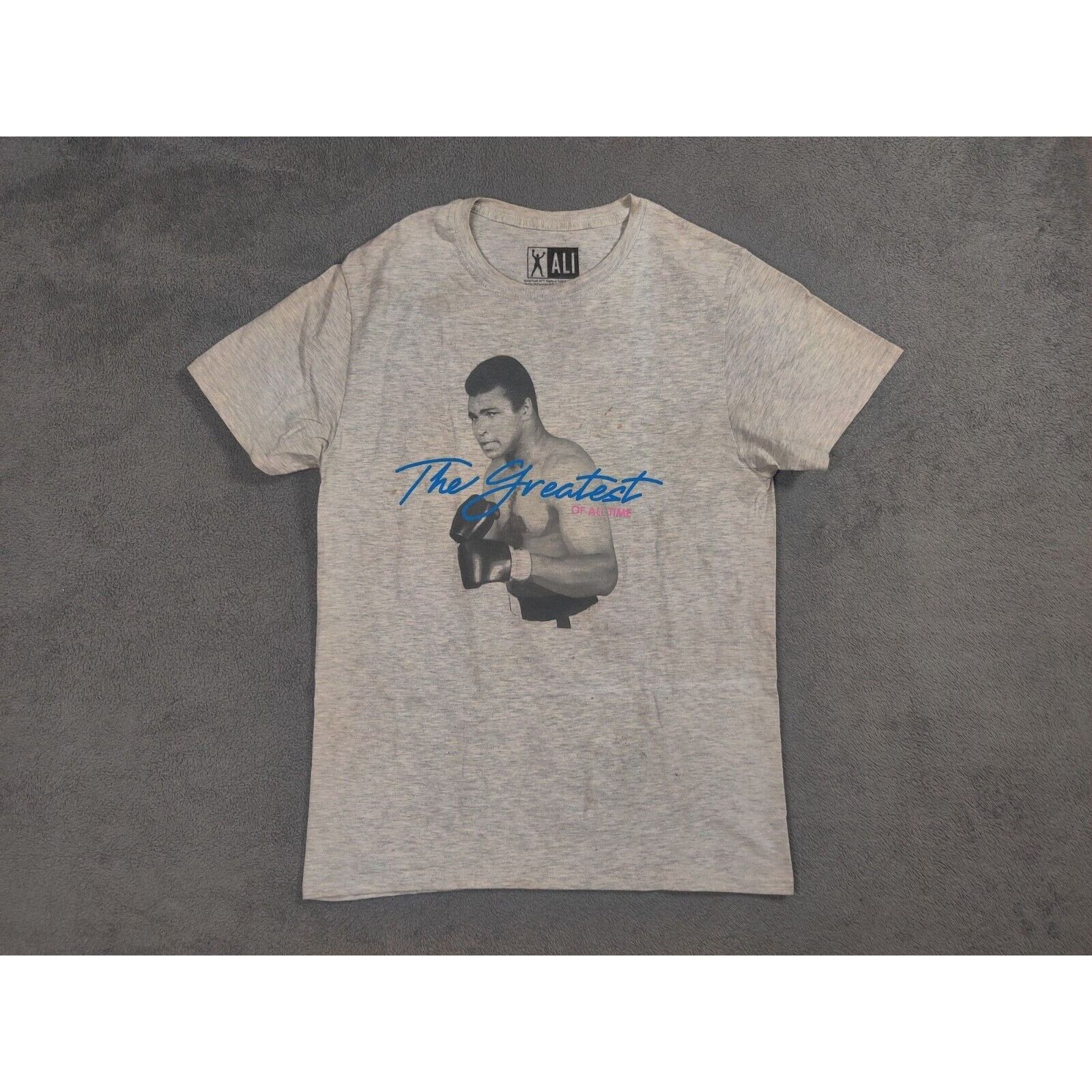 Other Muhammad Ali Shirt Adult Mens Medium Gray Blue The Greatest Size US M / EU 48-50 / 2 - 1 Thumbnail