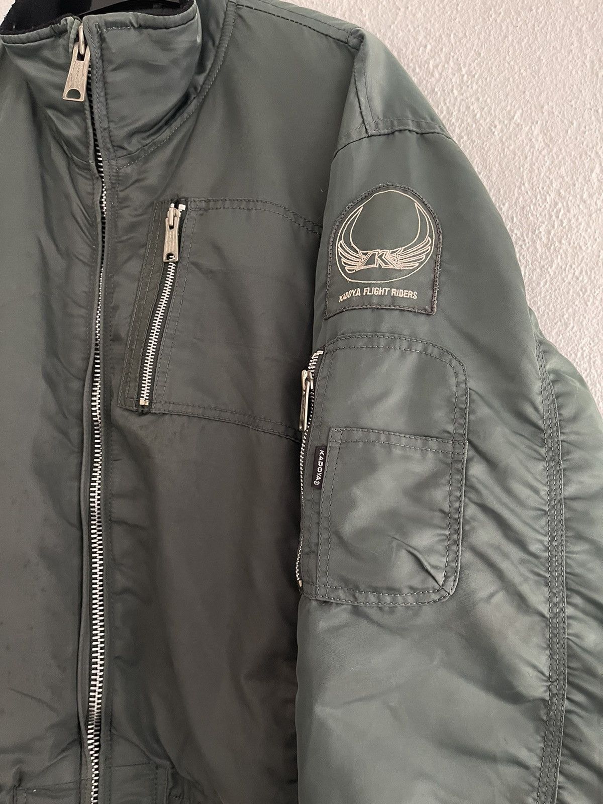 Kadoya Kadoya Flight Riders Bomber Jacket Size US L / EU 52-54 / 3 - 3 Thumbnail