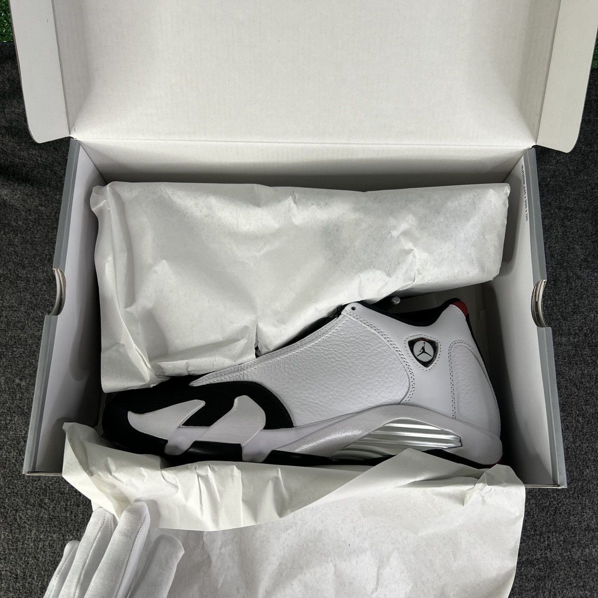 Jordan Brand × Nike Air Jordan 14 Retro “Black Toe” 2024 Size- 11.5 (DEADSTOCK) Size US 11.5 / EU 44-45 - 10 Thumbnail