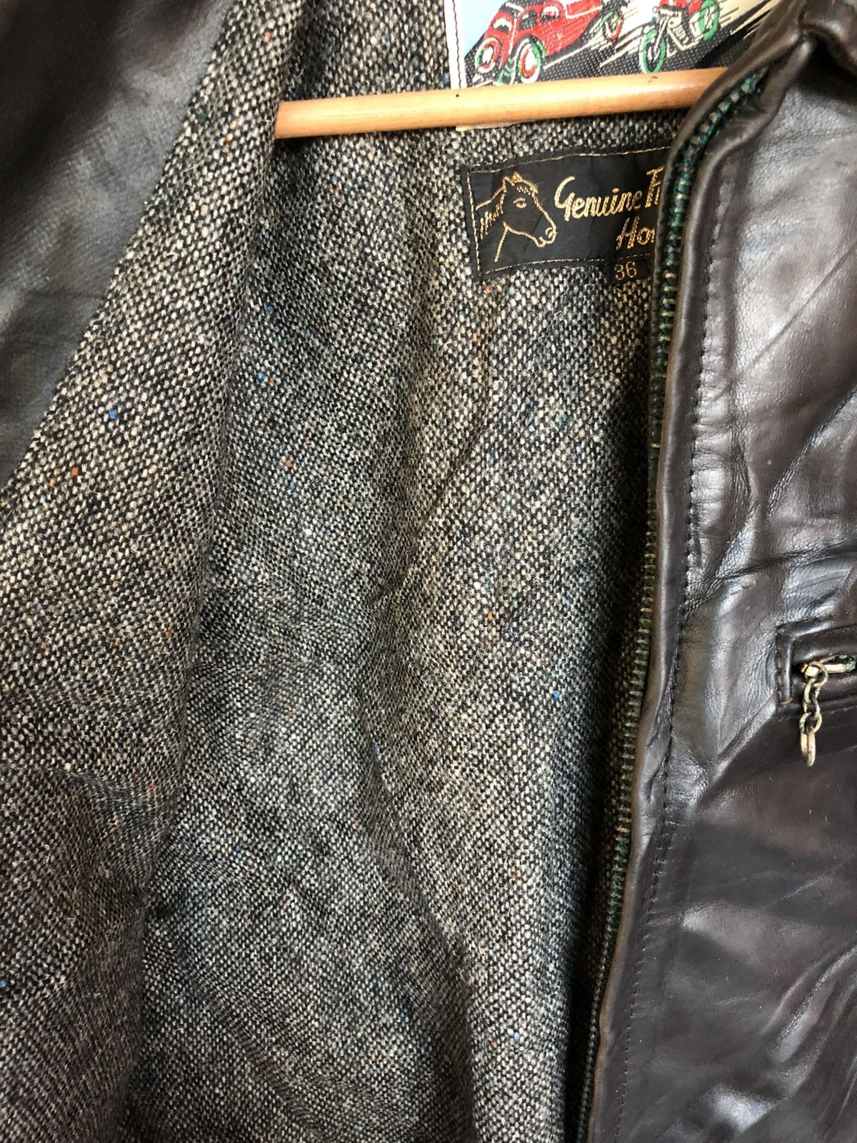 Aero Leathers Vintage Aero Leathers Genuine Horsehide Motorcycle Jacket Size US M / EU 48-50 / 2 - 11 Thumbnail