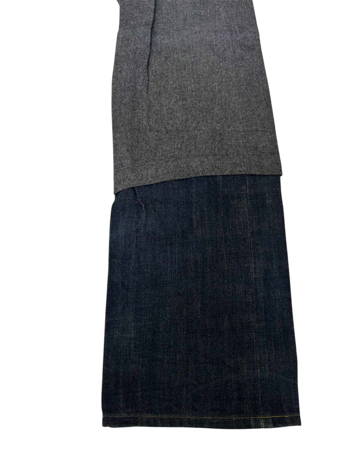 ABAHOUSE Abahouse Selvege Double Layer wool Denim Pants Size US 30 / EU 46 - 3 Thumbnail