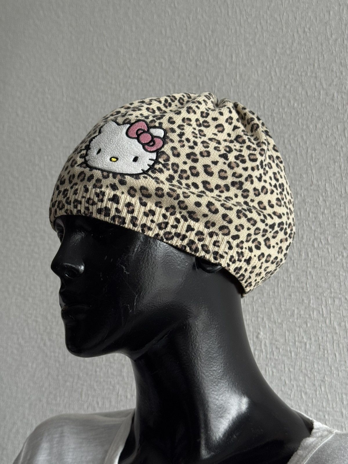 Vintage Leopard SWAG HELLO KITTY HAT Size ONE SIZE - 1 Thumbnail