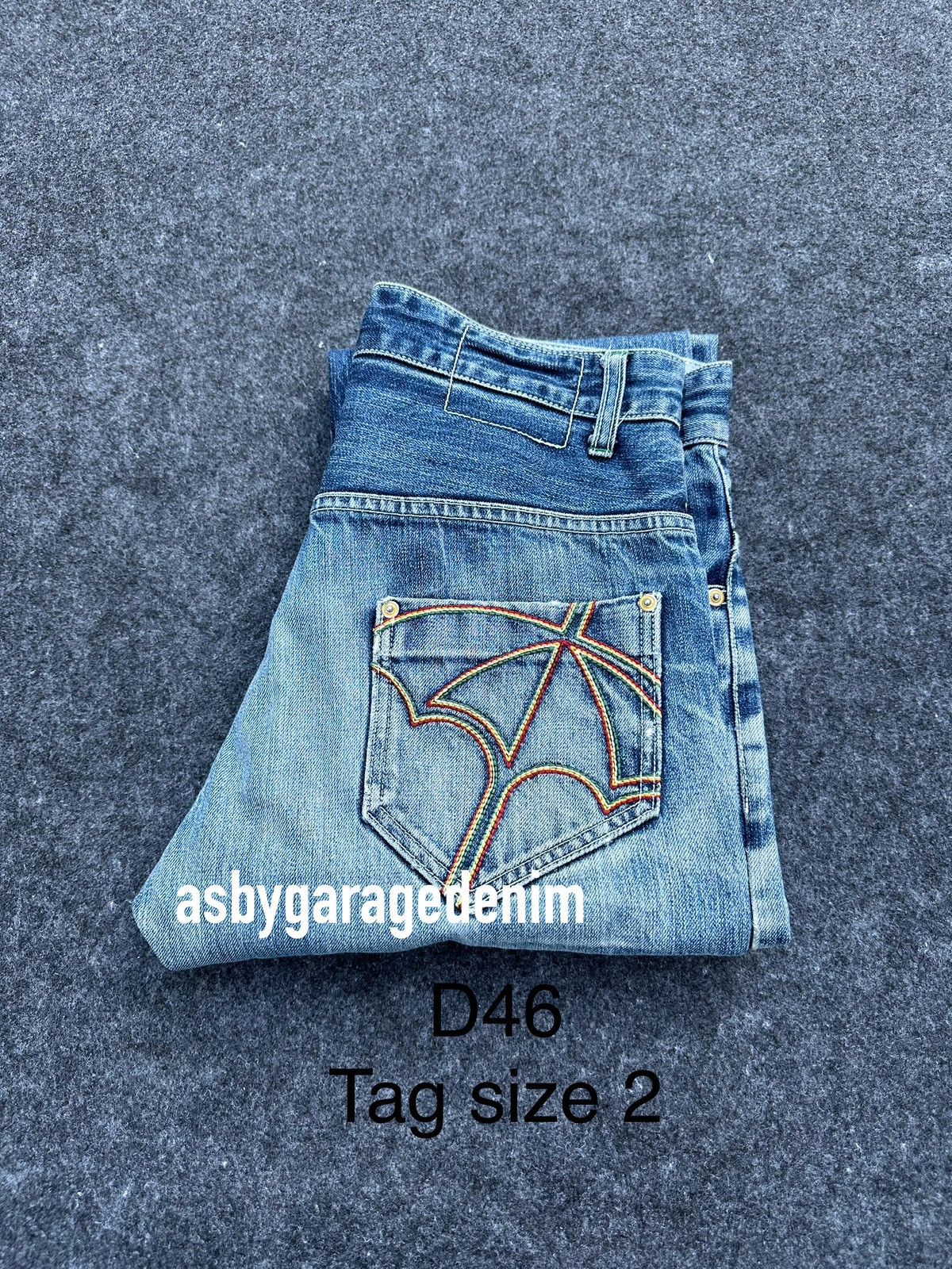 Beauty Beast × Designer × Vintage Vintage arrnold palmer selvedge faded washed denim D46 Size US 30 / EU 46 - 19 Thumbnail