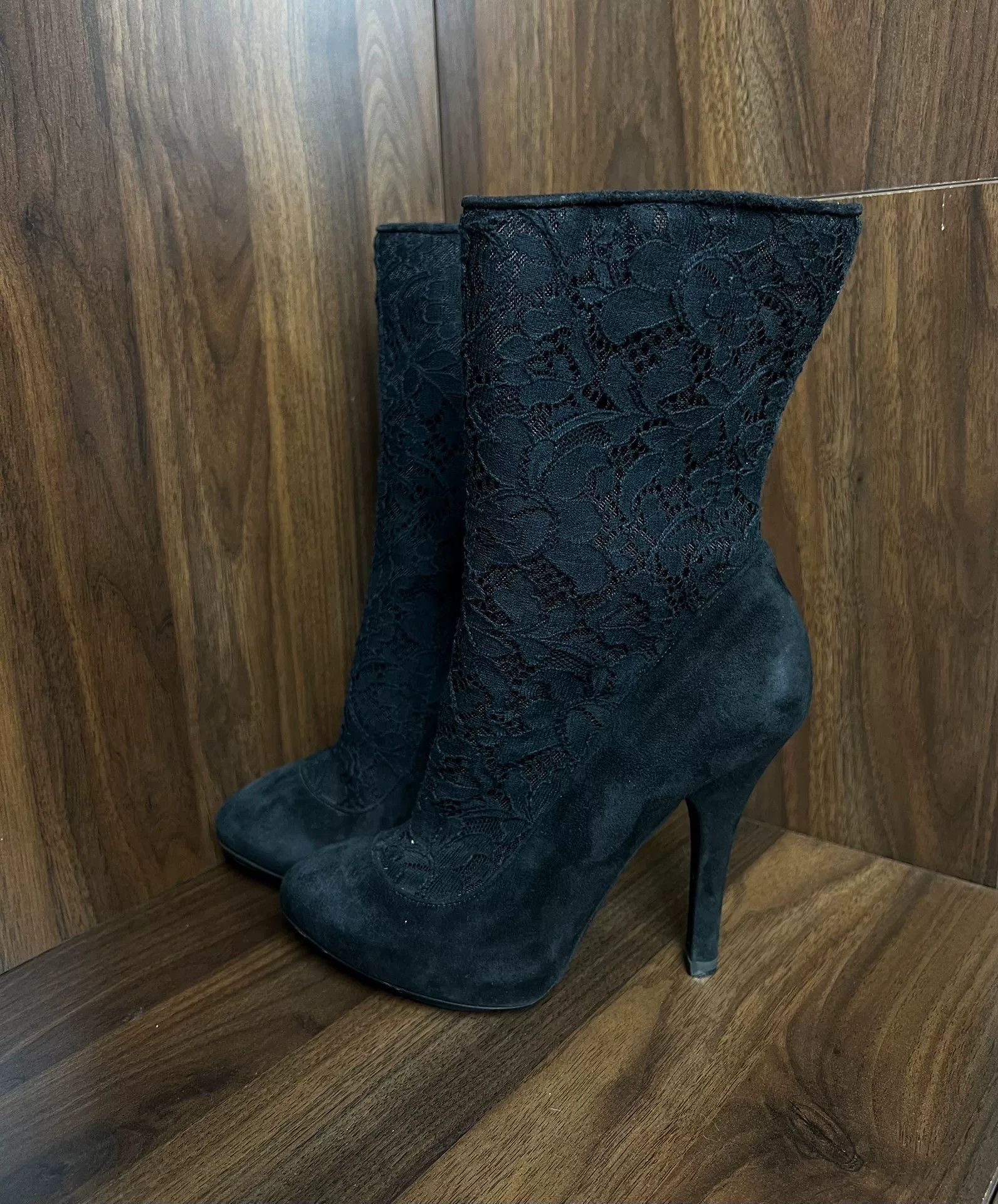 Dolce & Gabbana Dolce & Gabbana Black Boots us_6 Women Size US 6 / IT 36 - 1 Thumbnail