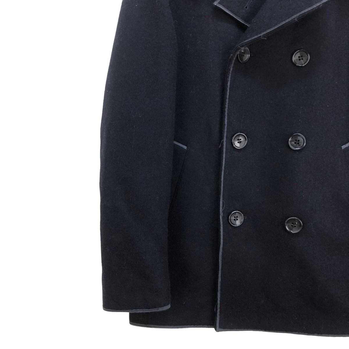 N.Hoolywood N.Holywood Peacoat Double Breasted Jacket Size US M / EU 48-50 / 2 - 4 Thumbnail