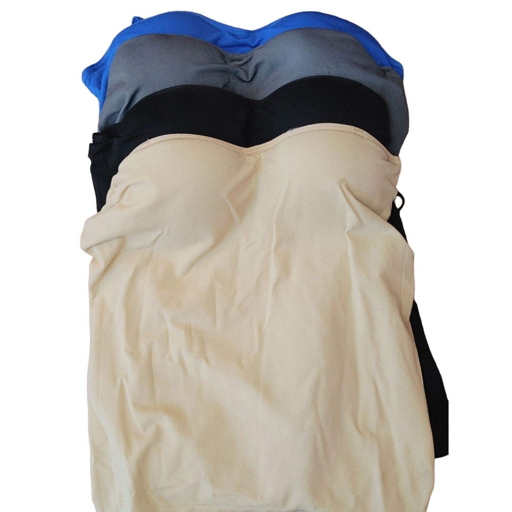 Other Ambiance Set of 4 Medium/Large Camisoles w/ Shelf Bra (Nude, Size M / US 6-8 / IT 42-44 - 1 Thumbnail