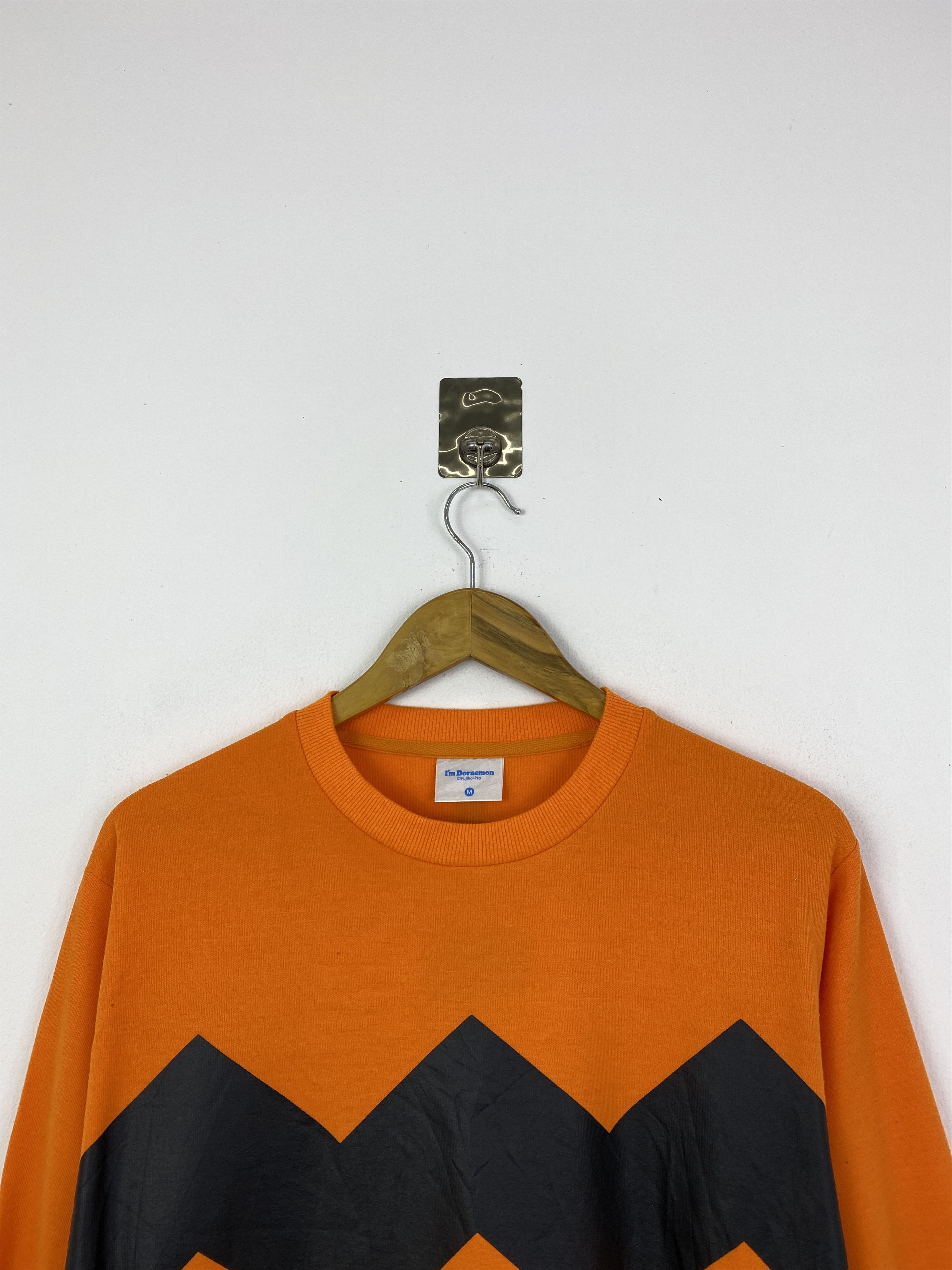 Other Vintage Doraemon "I am Gian" Pullover Sweatshirt SH0089 Size US M / EU 48-50 / 2 - 2 Thumbnail
