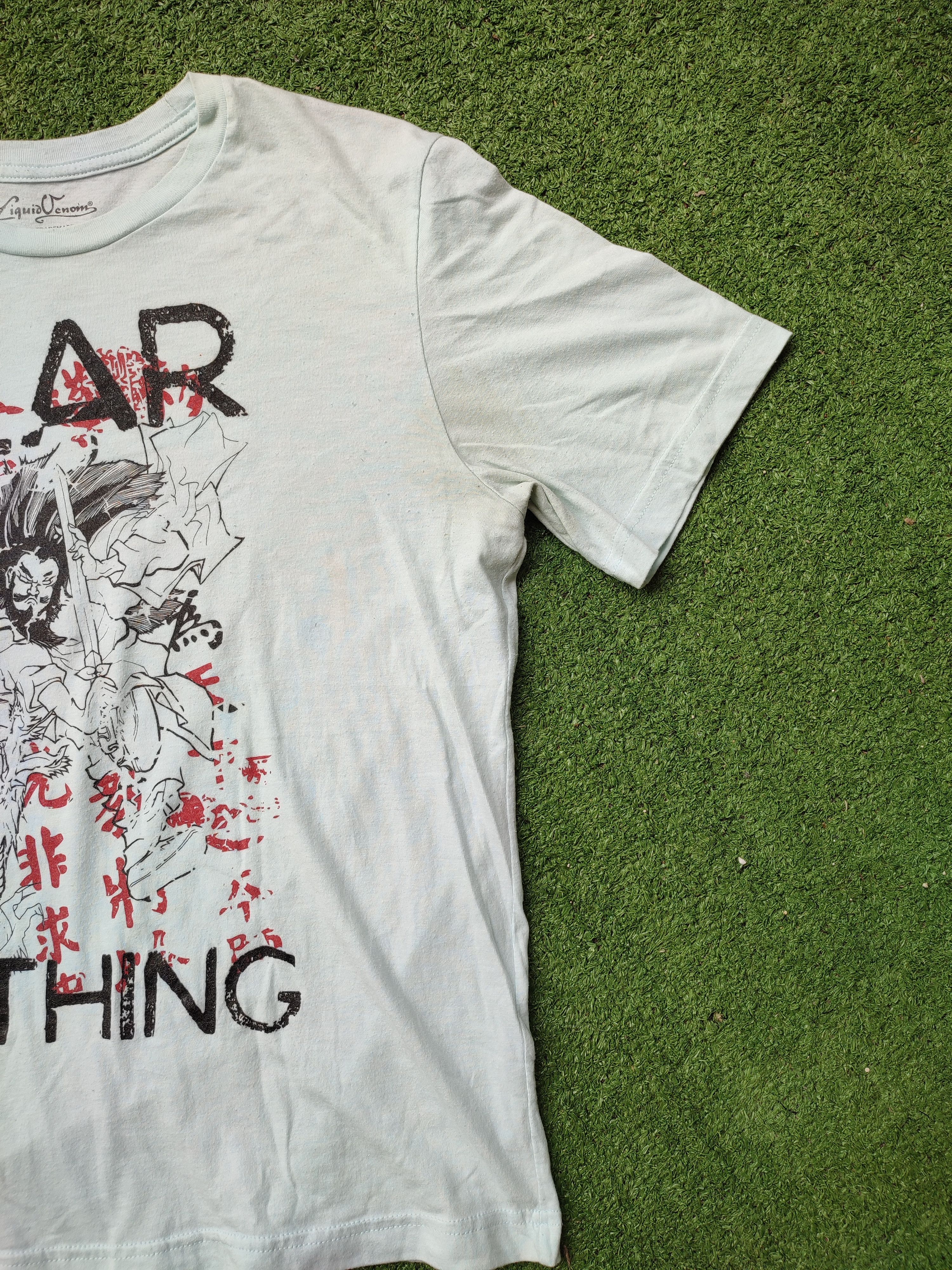 Japanese Brand × Vintage JAPANESE FIGHTER FEAR NOTHING VINTAGE TEE Size US M / EU 48-50 / 2 - 3 Thumbnail