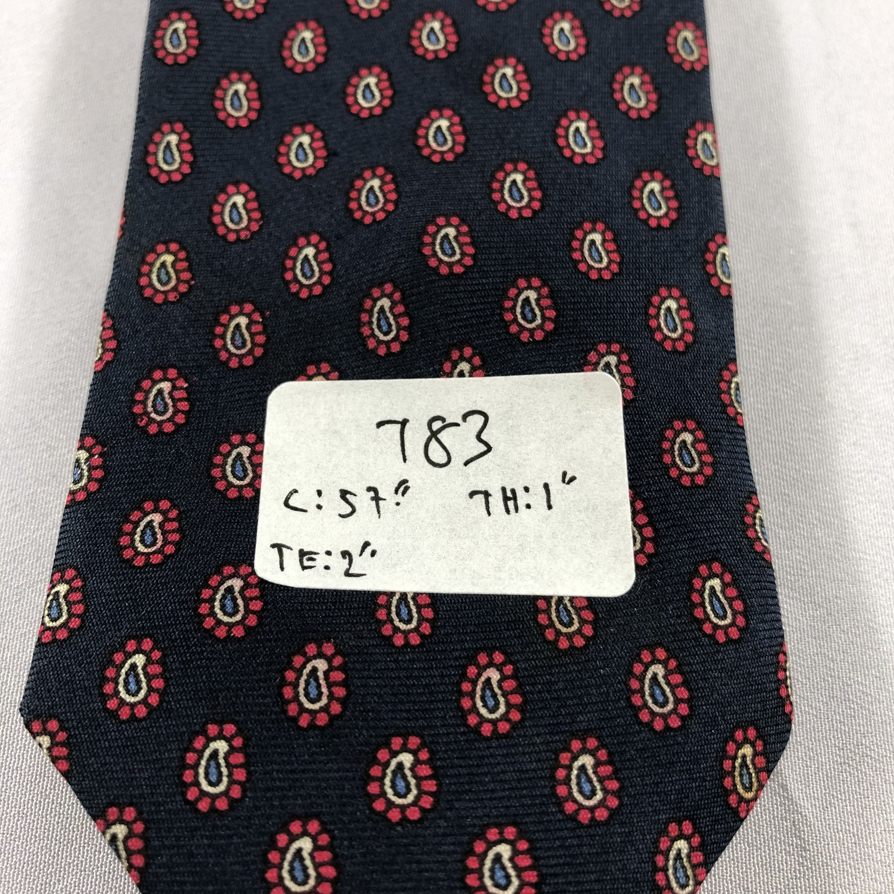 Vintage Angelo Bosani Silk Neck Ties T83 Size ONE SIZE - 7 Thumbnail
