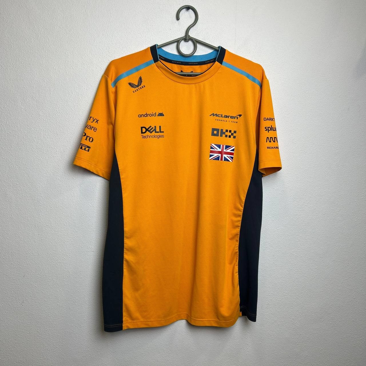 Castore Mens Castore McLaren 4 Norris Racing nascar tee Size US M / EU 48-50 / 2 - 1 Thumbnail