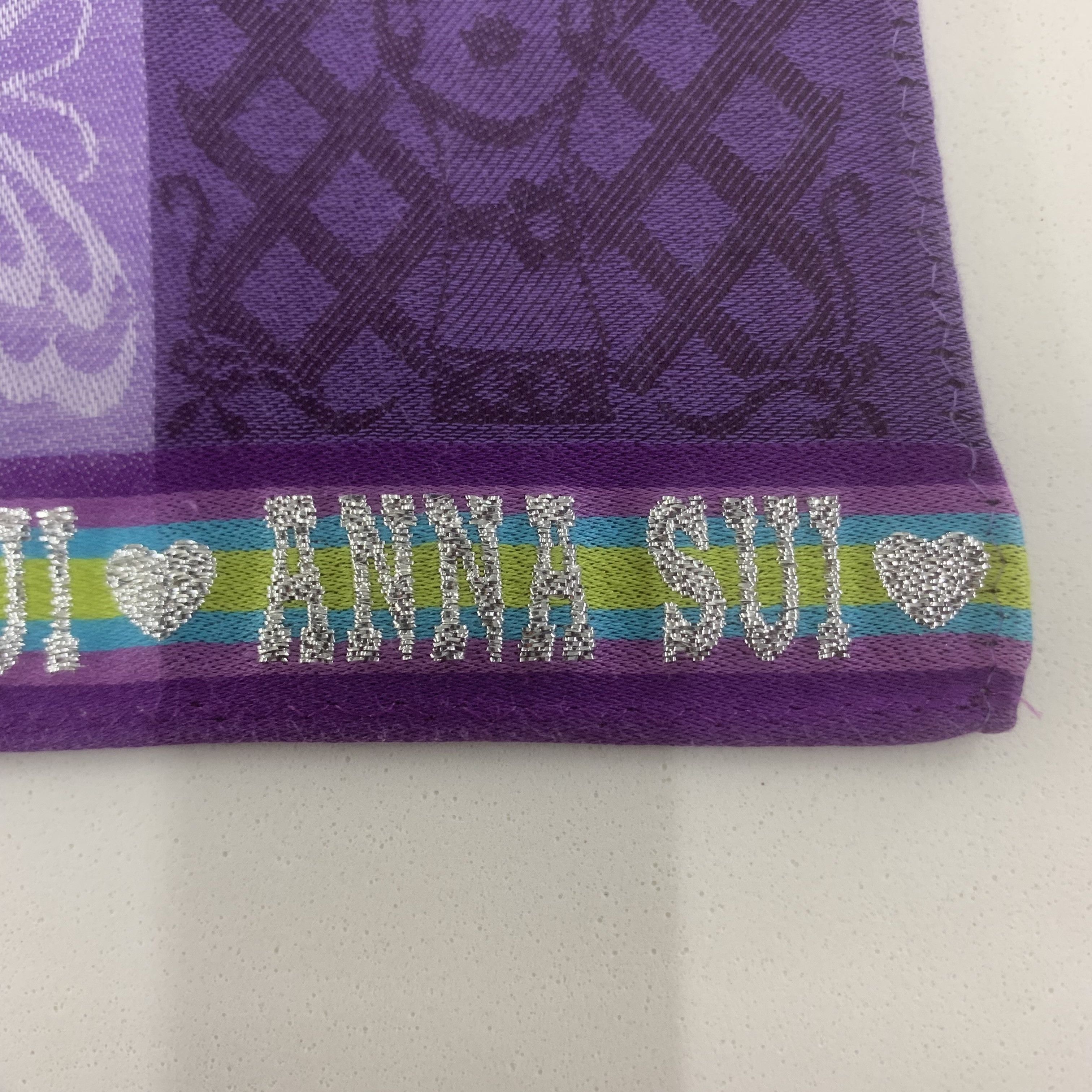 Anna Sui Anna Sui Handkerchief Bandana Neckerchief Square TB3343 Size ONE SIZE - 4 Thumbnail