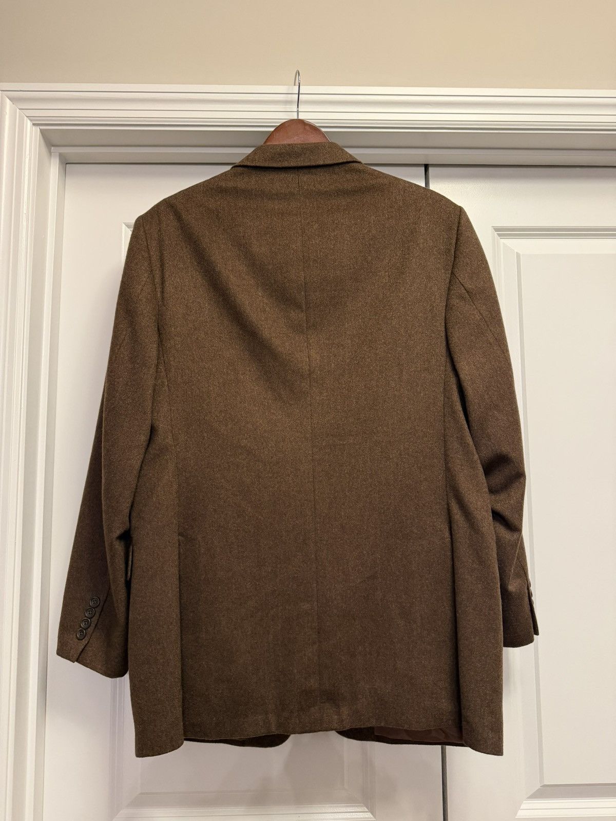 Coppley Coppley 100% Cashmere Brown Blazer-Luxury Sport Coat Size 42R - 2 Thumbnail