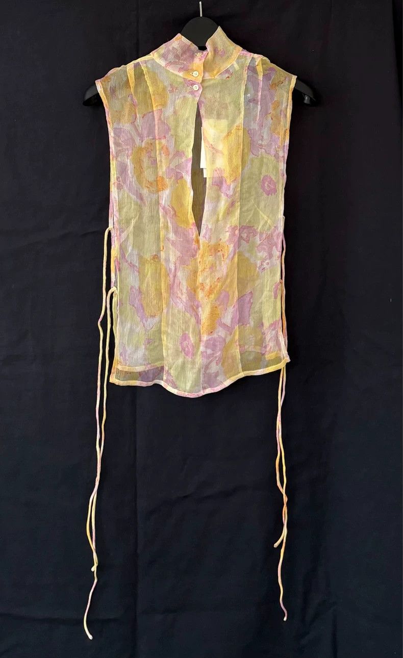 Dries Van Noten dries van noten size：38 Silk vest 2506-Nextarrow Size XXS / US 00 / IT 34 - 2 Thumbnail
