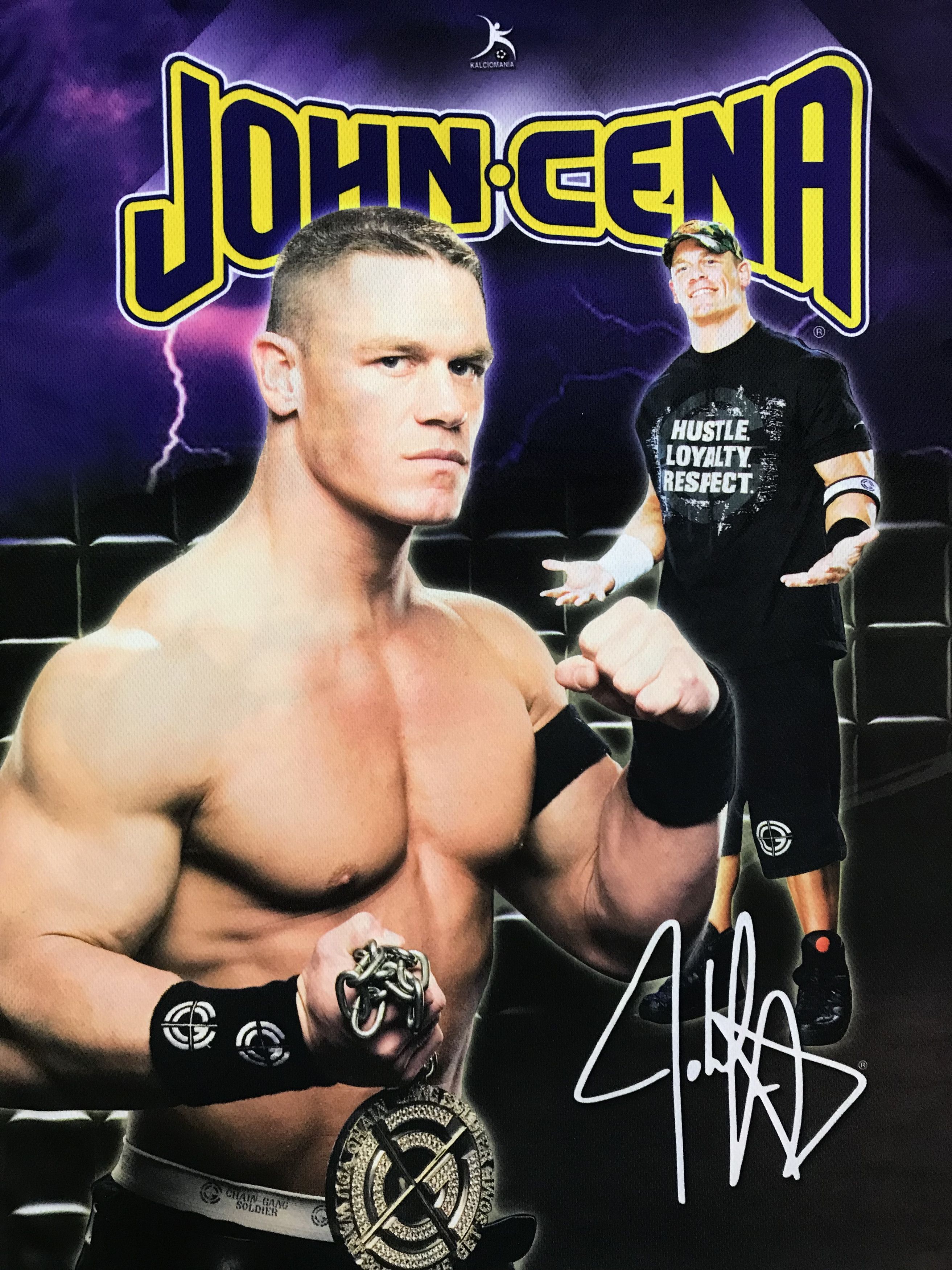 WWE JOHN CENA 2007 WWE Vintage Jersey Resling Rare T-Shirt Tee Size US L / EU 52-54 / 3 - 10 Thumbnail
