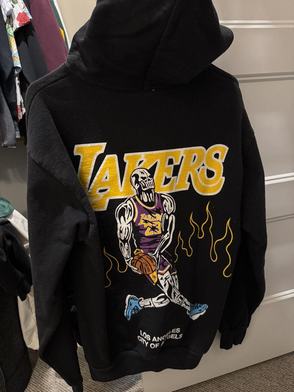 Warren Lotas Warren Lotas Hoodie Mens Large Black NBA Houston