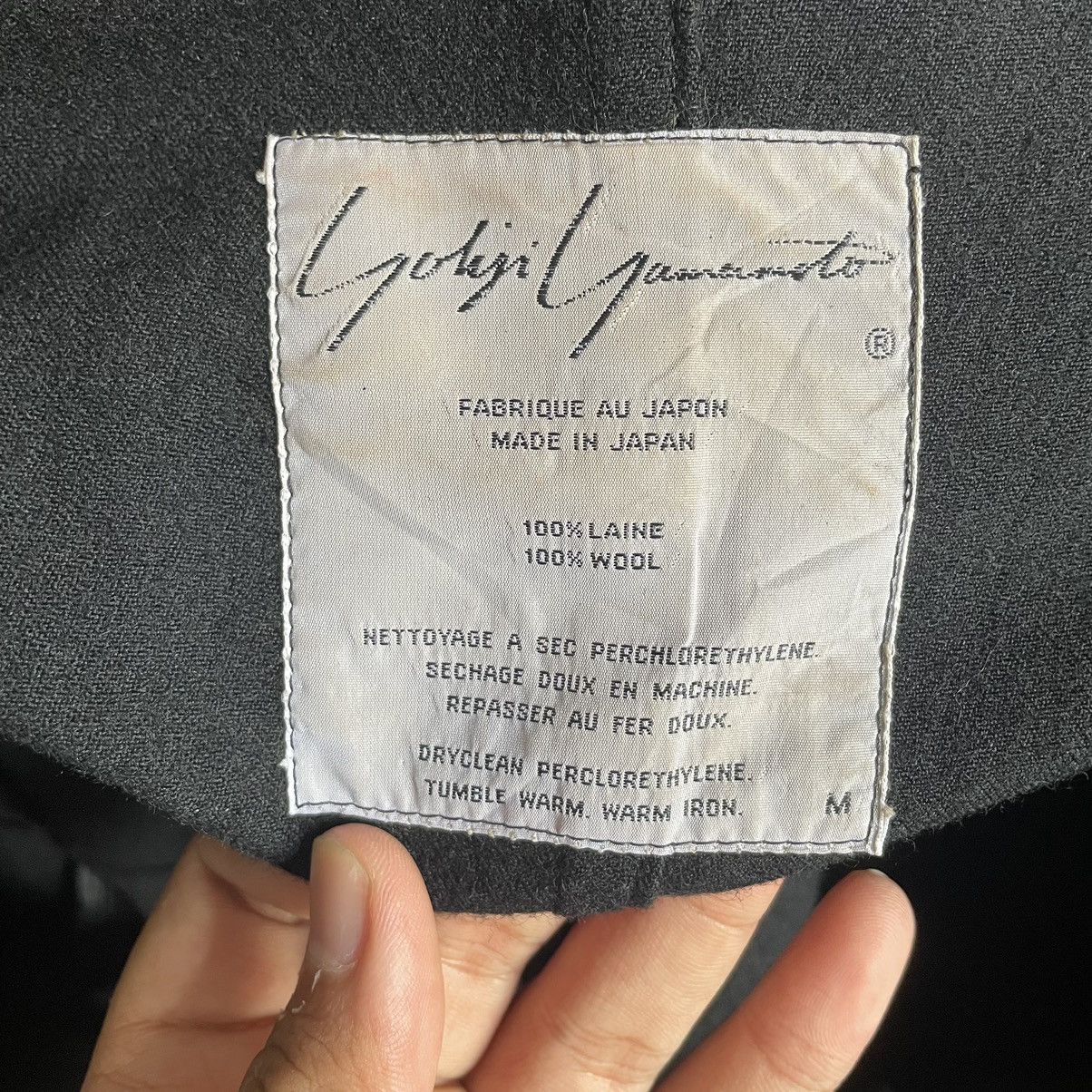 Yohji Yamamoto Vintage Yohji Yamamoto Light Jacket Size US S / EU 44-46 / 1 - 4 Thumbnail