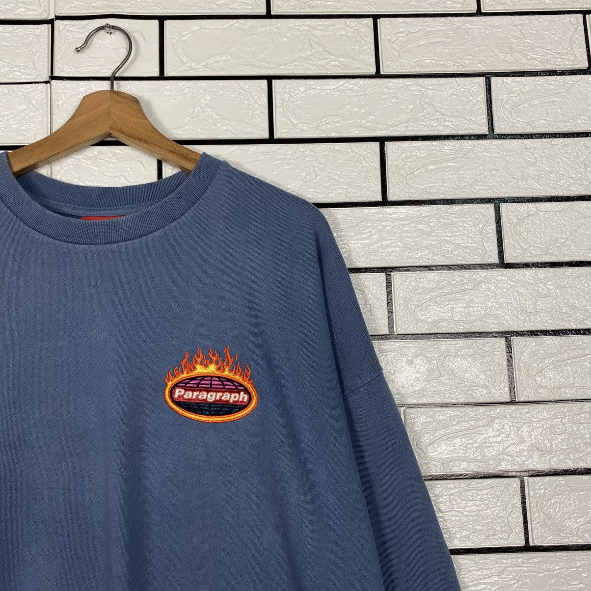 Japanese Brand Vintage Sweatshirt Skateboard Pob Paragraph Size US M / EU 48-50 / 2 - 7 Thumbnail