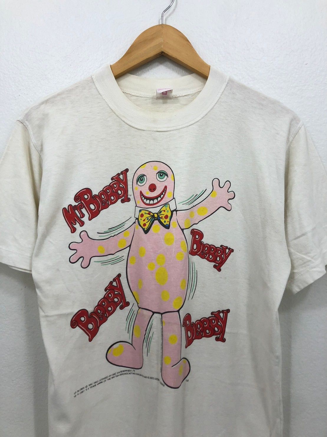 Vintage Vintage 1992's BBC Mr. Blobby Noel's House Party TV Show BN Size US S / EU 44-46 / 1 - 1 Thumbnail