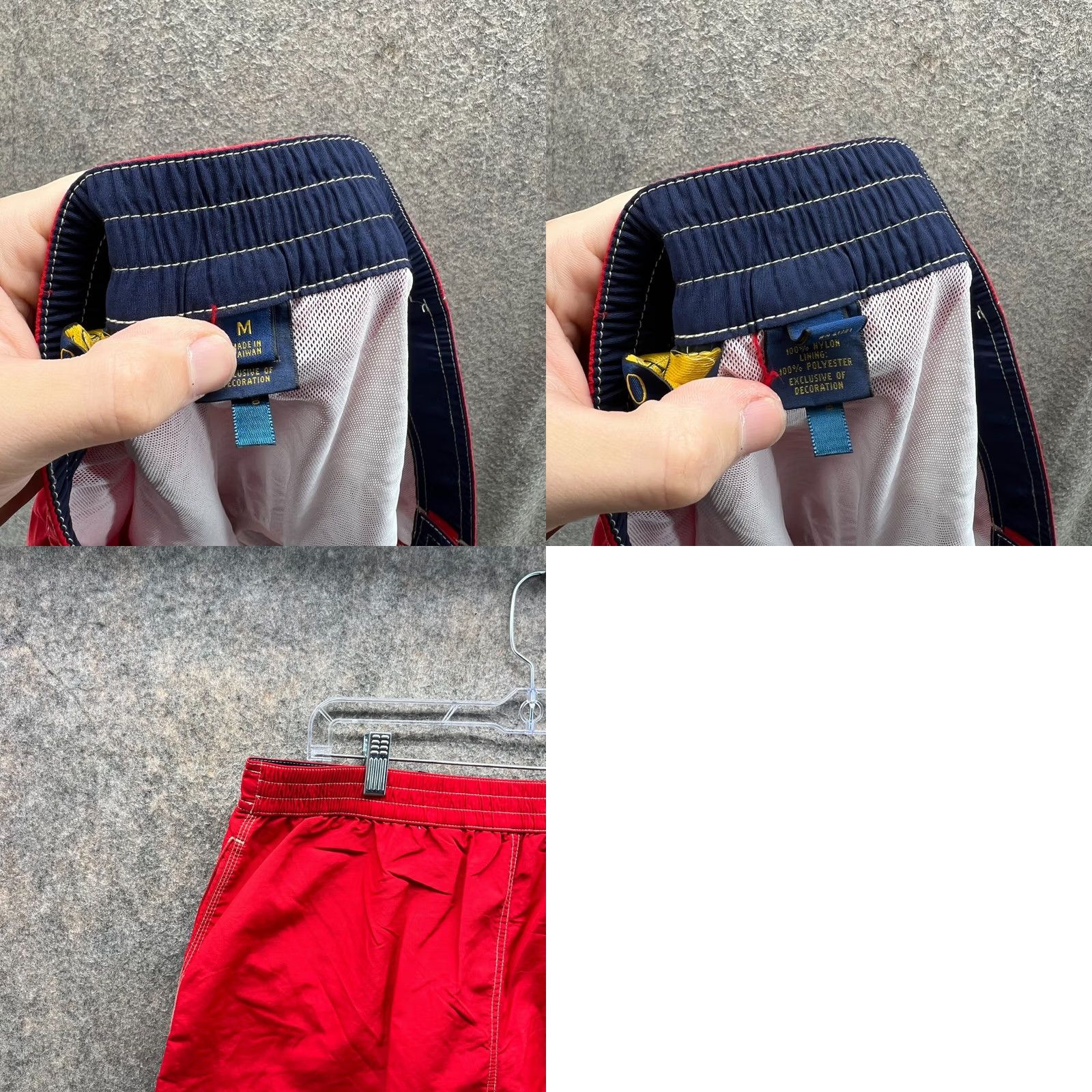 Polo Ralph Lauren Polo Ralph Lauren Board Shorts Men Medium Red Swimwear Trunks Drawstring Pony Size US M / EU 48-50 / 2 - 9 Thumbnail
