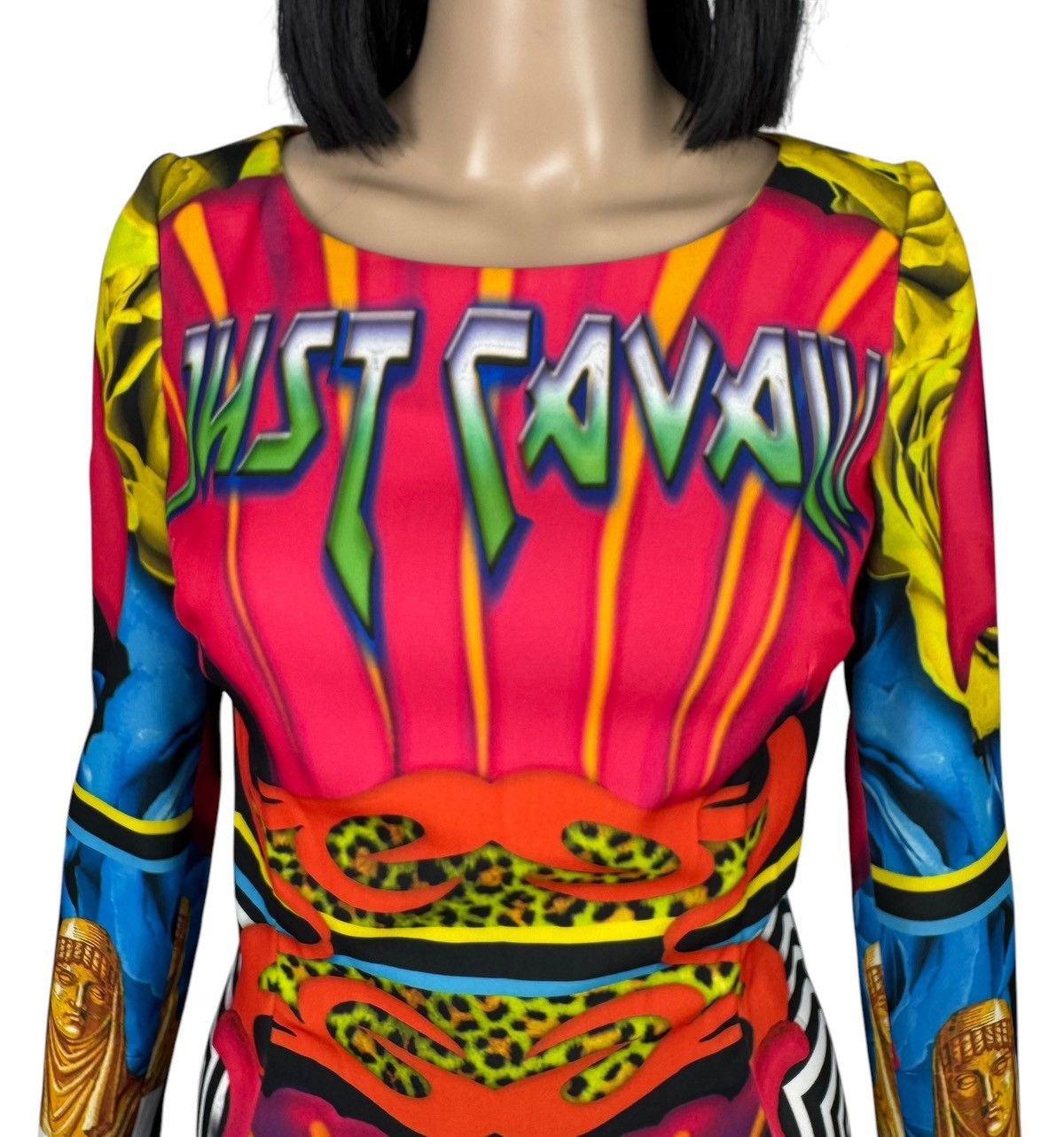 Just Cavalli Just Cavalli Printed Mini Dress Stretch size 38 Size XS / US 0-2 / IT 36-38 - 11 Thumbnail