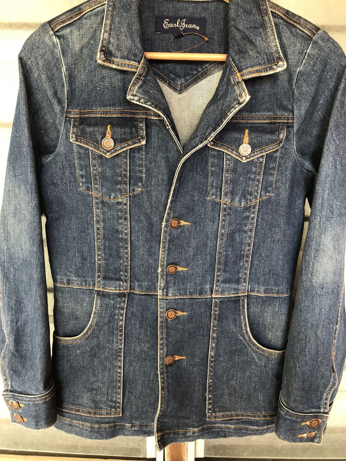 Earl Jeans Vintage Earl Jeans Denim Jacket Size S Size S / US 4 / IT 40 - 3 Thumbnail