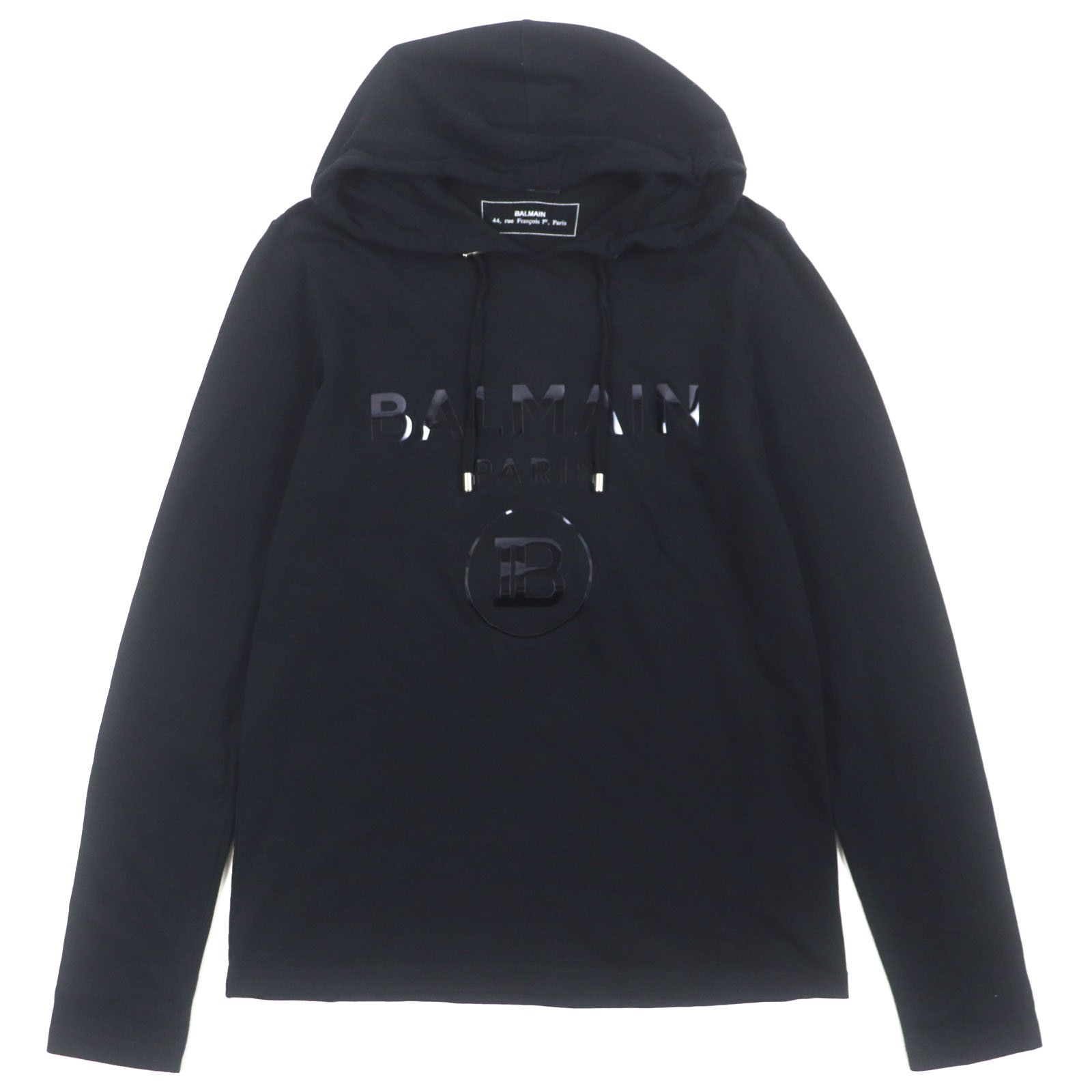 Other Other Balmain SH010066I194 Cotton Hoodie Cotton Sweatshirts & Hoodies SH010066I194 Size ONE SIZE - 1 Thumbnail