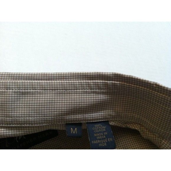Hart Schaffner Marx HART SCHAFFNER MARX MEN'S NEW 100%COTTON DRESS SHIRT SIZE: M Size US M / EU 48-50 / 2 - 5 Thumbnail