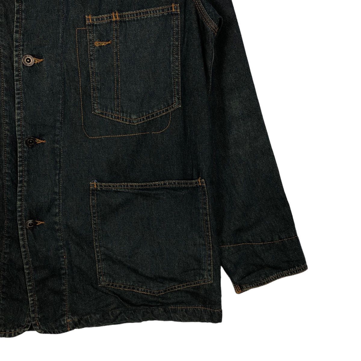 Issey Miyake 🔥90’s Chore Jacket Cargo Pocket Worker Paralyser Size US M / EU 48-50 / 2 - 5 Thumbnail