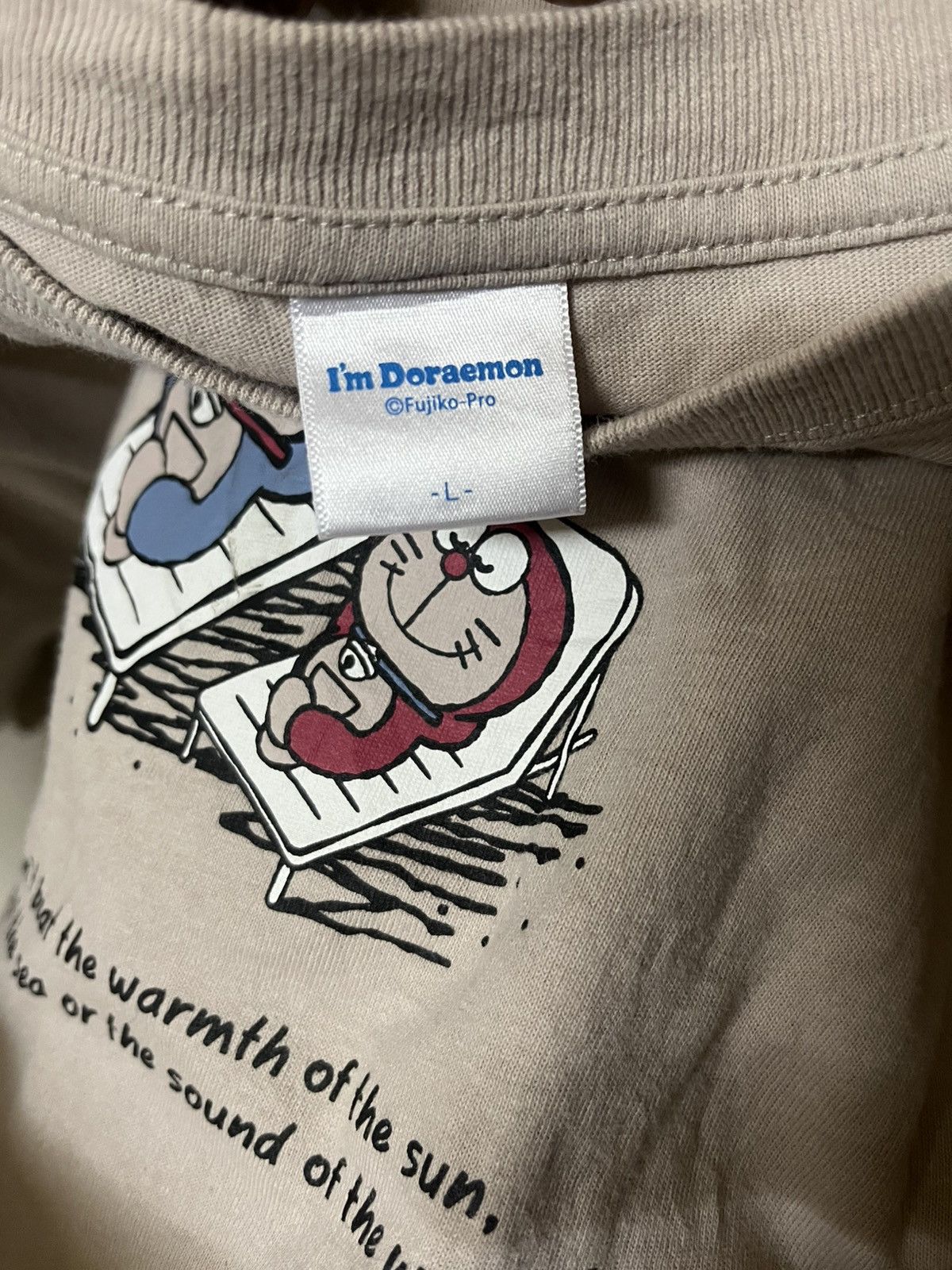 Anime Doraemon T-Shirt Sz. L Size US L / EU 52-54 / 3 - 3 Thumbnail