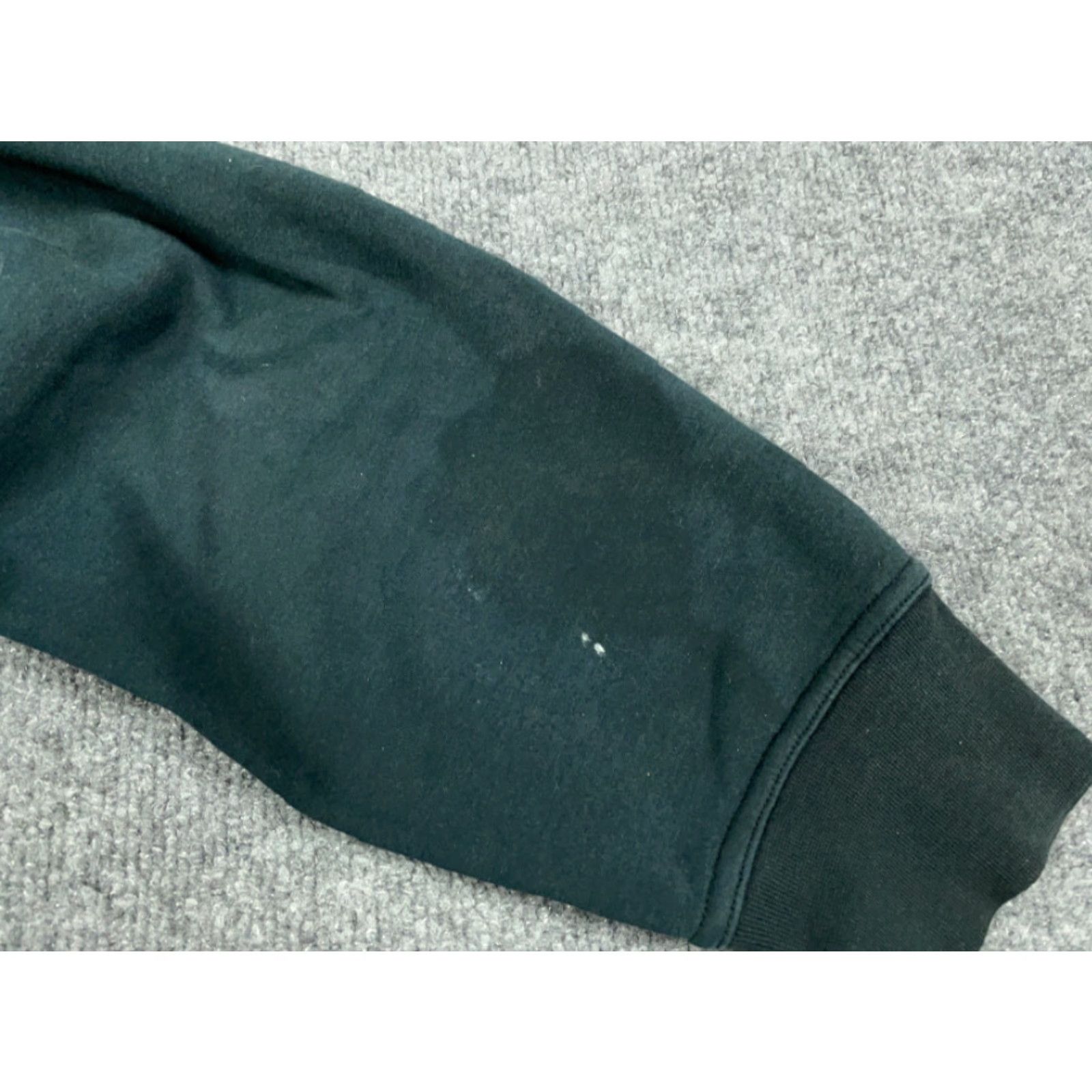 Vintage Bauer Slim Fit Black Abstract Print Full Zip Hoodie Adult XL Heavyweight Sweatshirt Size US XL / EU 56 / 4 - 4 Thumbnail