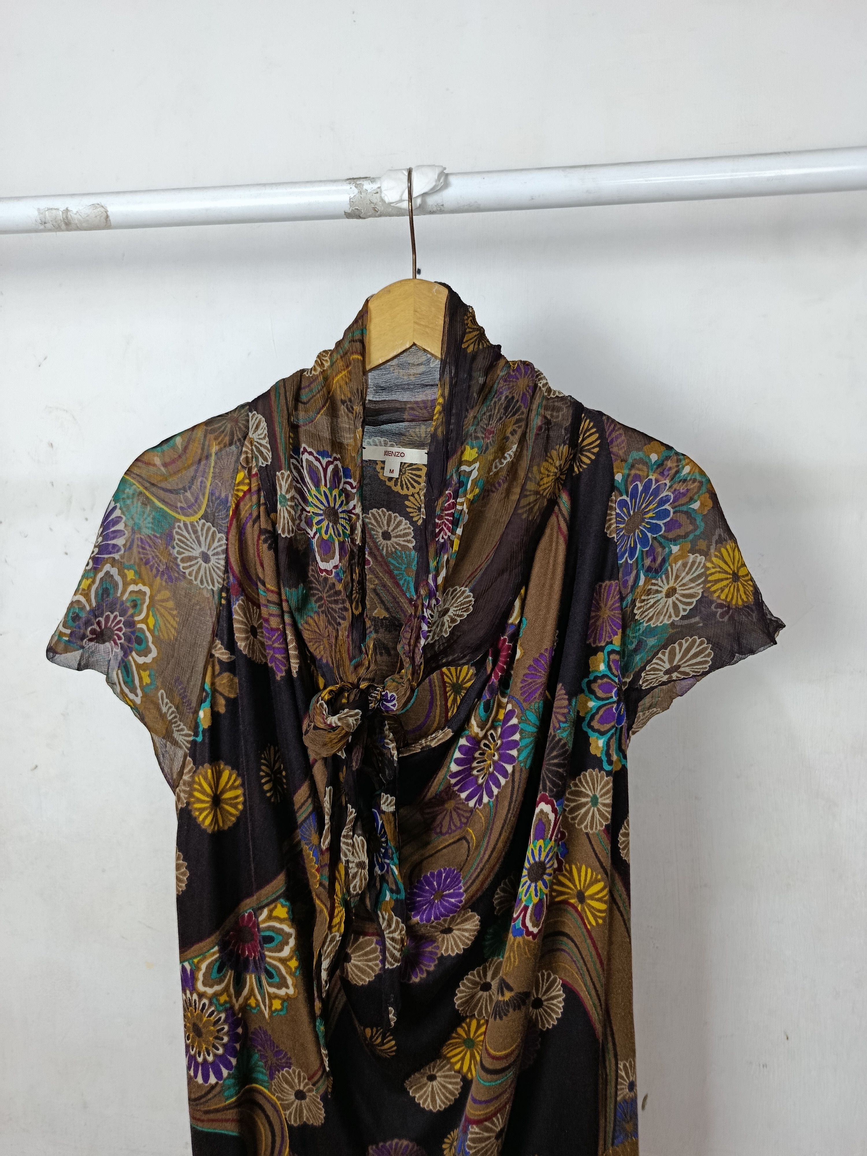Kenzo Kenzo Blouses Printed Womenswear Size M / US 6-8 / IT 42-44 - 8 Thumbnail