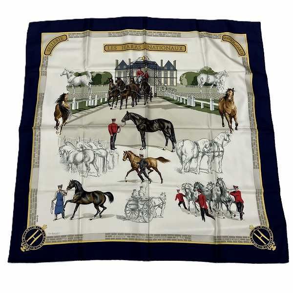 Hermes Hermes Silk Scarf Canvas Scarf in Great Condition