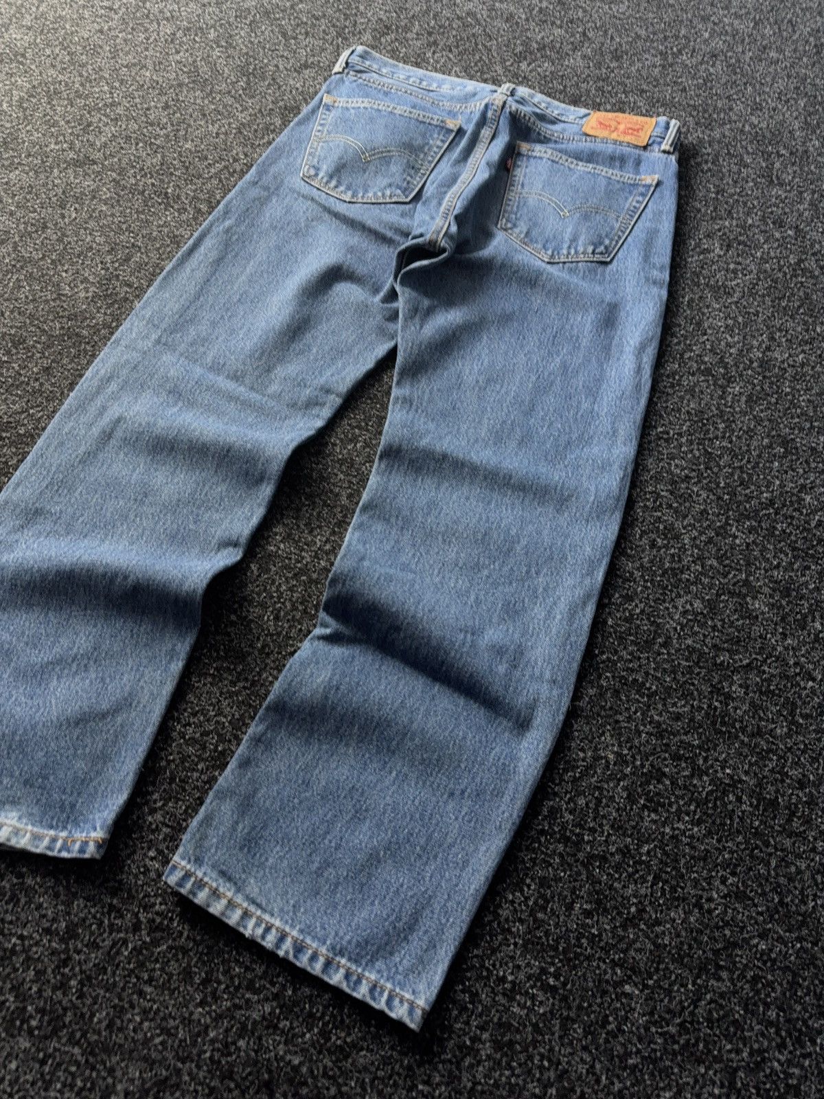 Levi's × Vintage Vintage 00s 505 Levi’s Zip Fly Denim Jeans Size US 34 / EU 50 - 10 Thumbnail