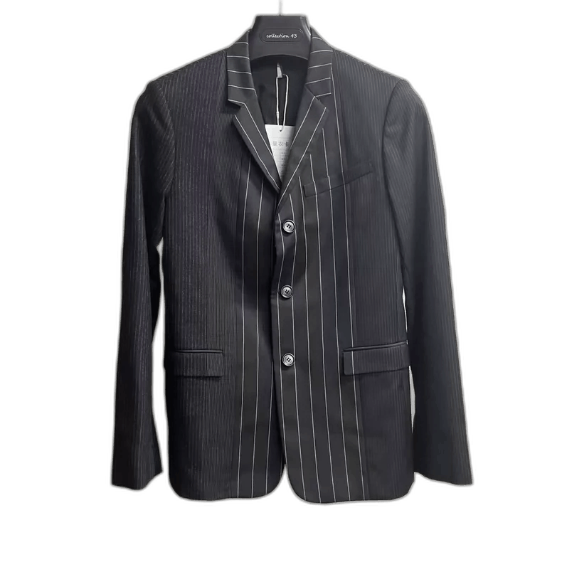 Dior Dior Black Striped ThreeButton Blazer Jacket-2506 Size US M / EU 48-50 / 2 - 1 Thumbnail