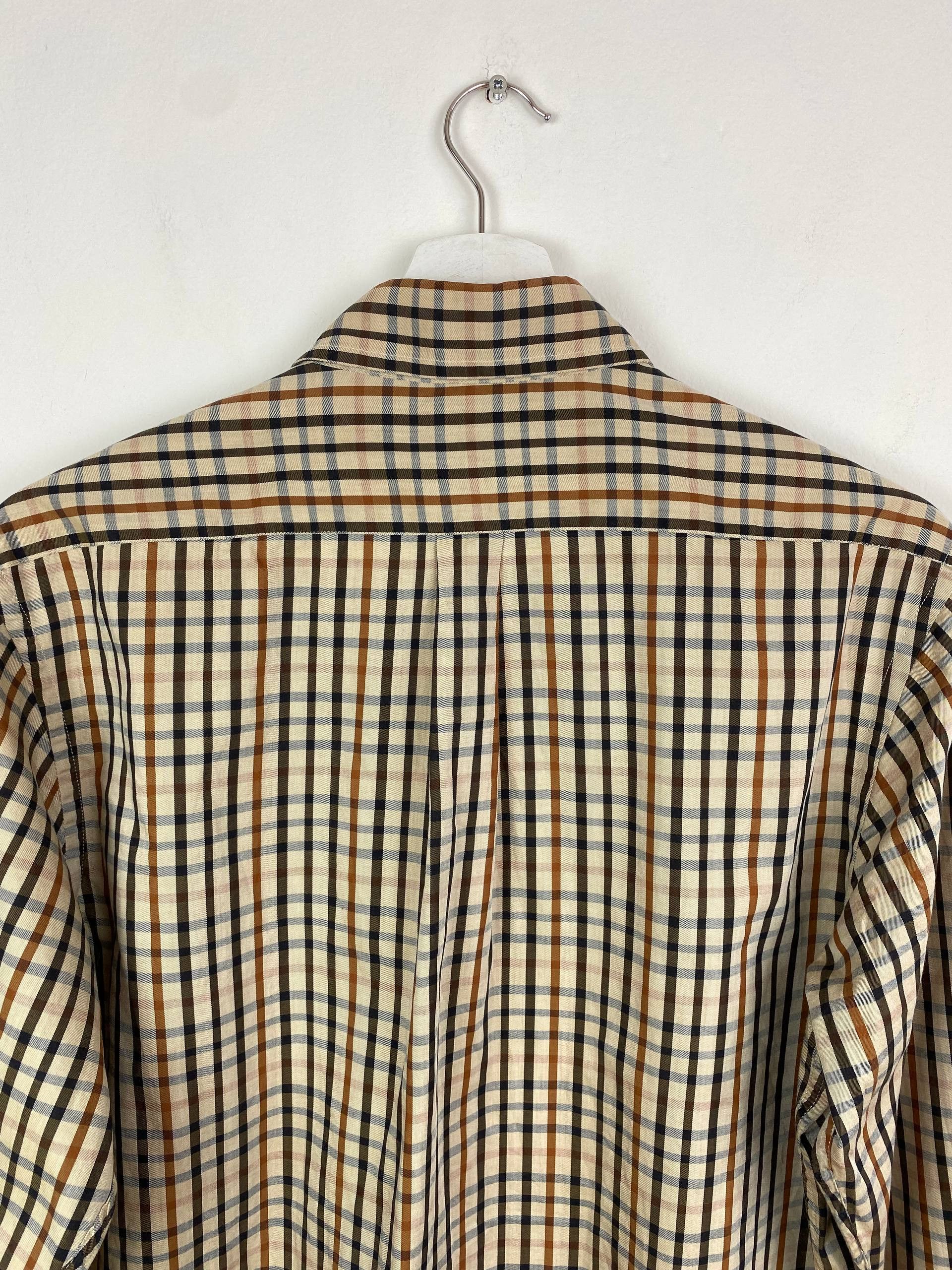DAKS DAKS London Signature House Check Button-Down Shirt Size M Size US M / EU 48-50 / 2 - 8 Thumbnail