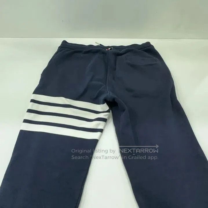 Thom Browne Thom Browne Classic Striped Navy Sweatpants. Size US 30 / EU 46 - 6 Thumbnail