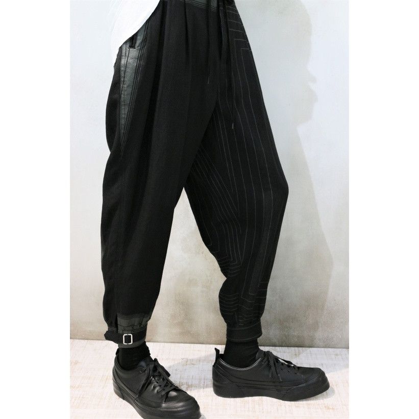 The Viridi-anne BNWT Linen Cuff Pants Square Print - JP 3 US 30-33 Size US 32 / EU 48 - 4 Thumbnail
